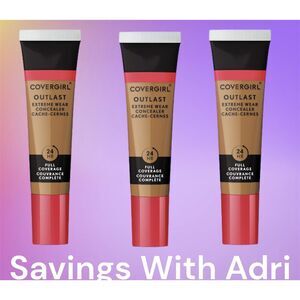 COVERGIRL Outlast Extreme Wear Concealer, Choose Your Color 865